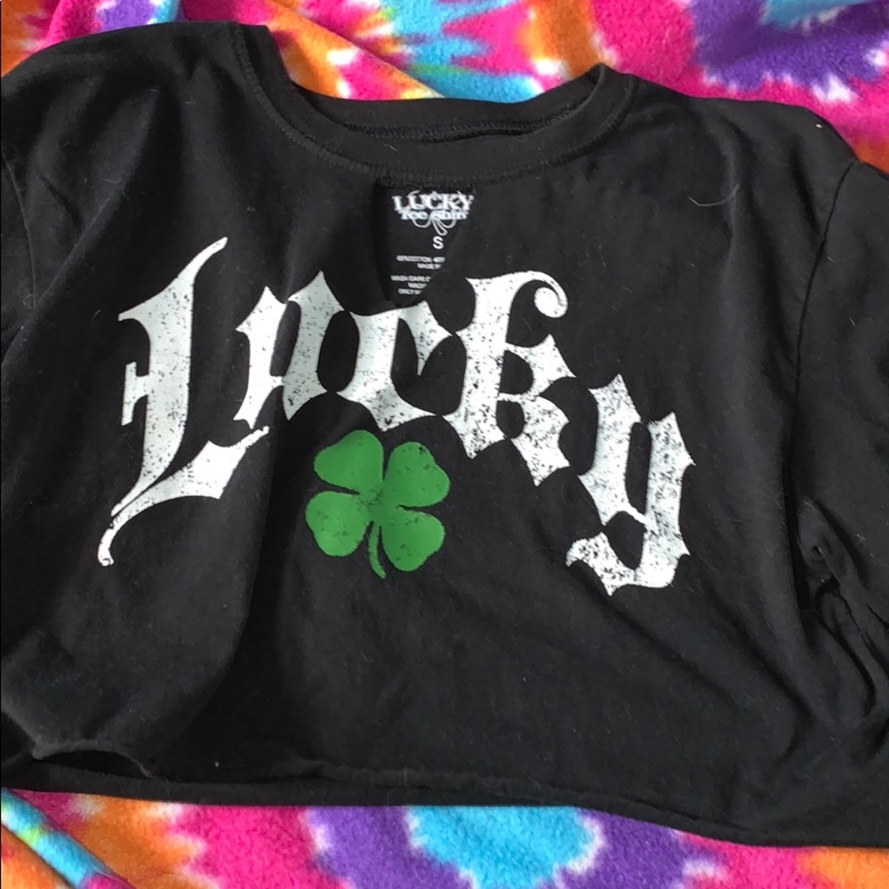 Lucky crop top